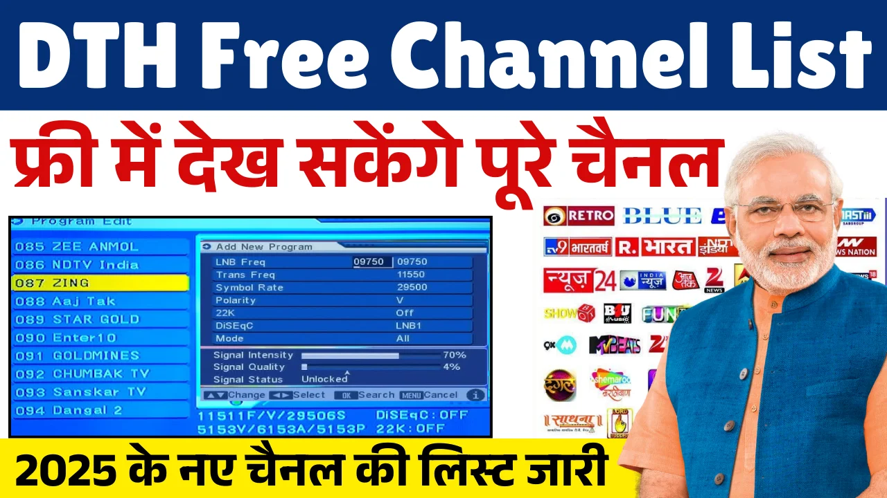 DTH Free Channel List