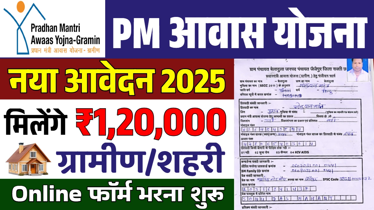 PM Awas Yojana Online Registration