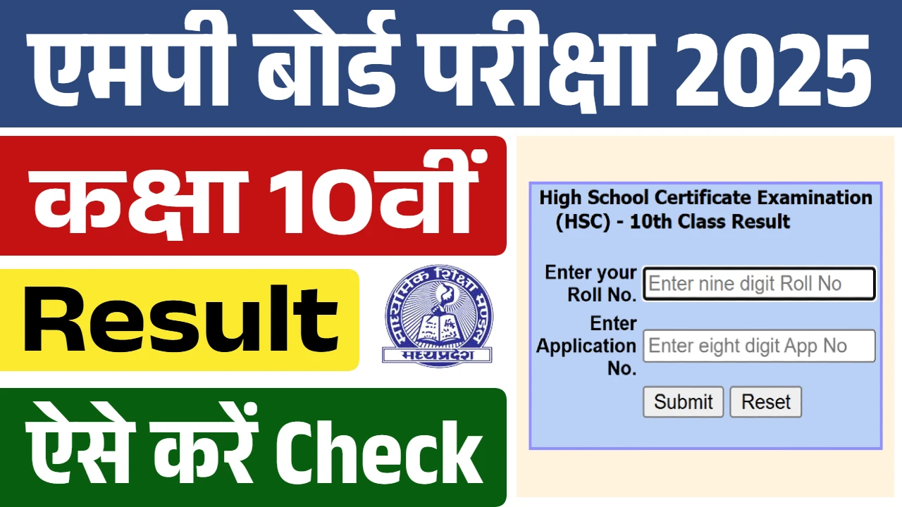 MP Board 10th Sarkari Result