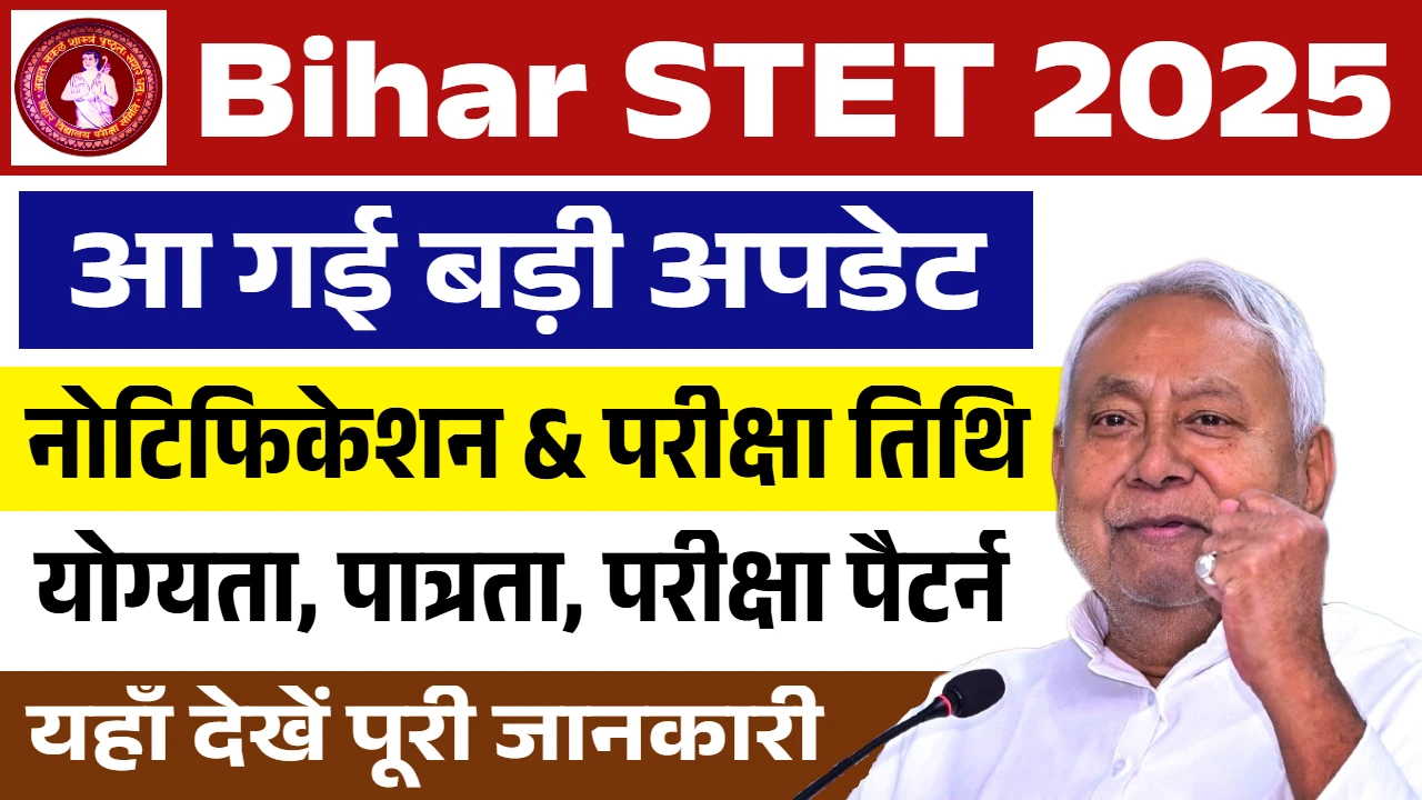 Bihar STET Notification